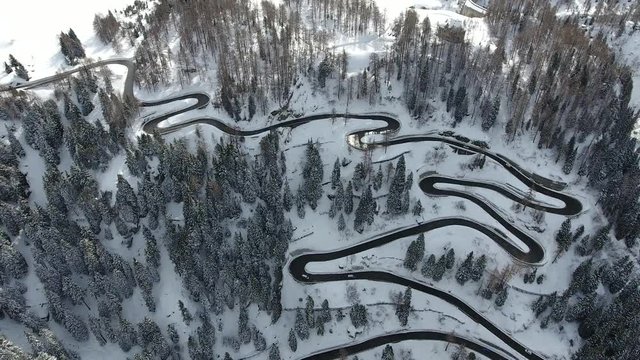 the Maloja pass - Switzerland 