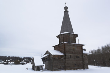 St. George's Church in the Architectural Ethnographic Museum in the village of Semyonkovo, Vologda Region