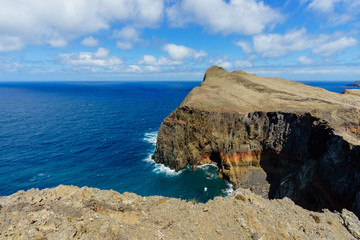 Fototapeta na wymiar East coast of Madeira island - Ponta de Sao Lourenco
