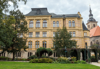 Regional Museum of Western Bohemia building in Pilsen city in Czech Republic