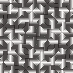 Vector seamless pattern. Modern stylish abstract texture. Repeating geometric