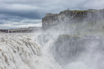 Dettifoss waterfall Europe's most powerful waterfall, Iceland