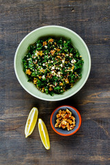 Kale and quinoa salad