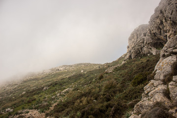 Fototapeta na wymiar mallorca landscape hiking