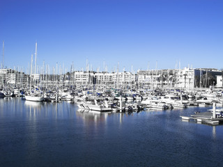 Hafen in Lagos an der Algarve