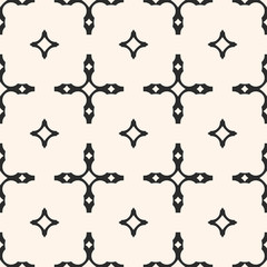 Geometric seamless pattern with square grid, lattice, chains, diamond shapes