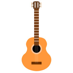 Naklejka premium Isolated guitar icon. Musical instrument