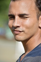 Obraz premium Serious Handsome Male