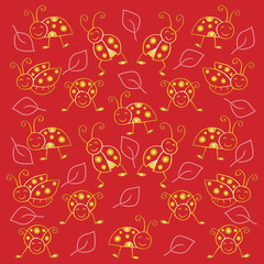 Ladybug pattern