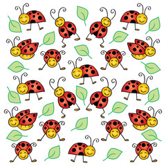 Ladybug pattern