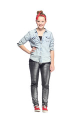 Fototapeta premium Caucasian young woman
