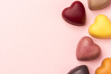 ハート型のチョコレート