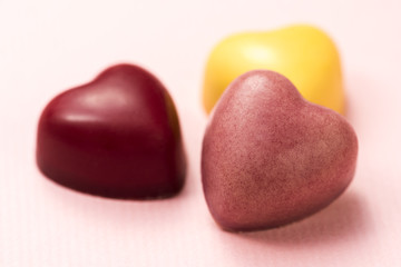 ハート型のチョコレート
