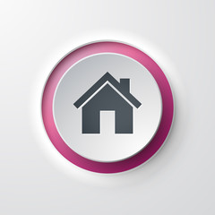 icône bouton Maison Accueil