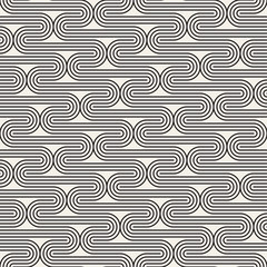 Vector seamless pattern. Modern stylish abstract texture. Repeating geometric