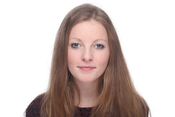 Naklejka premium Caucasian woman