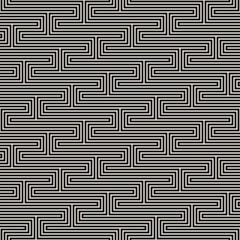 Vector seamless pattern. Modern stylish abstract texture. Repeating geometric