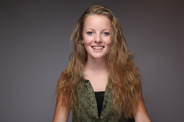 Naklejka premium Caucasian woman
