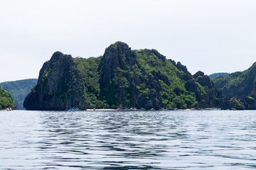 Rock formation in the ocean - El Nido, Palawan, Philippines