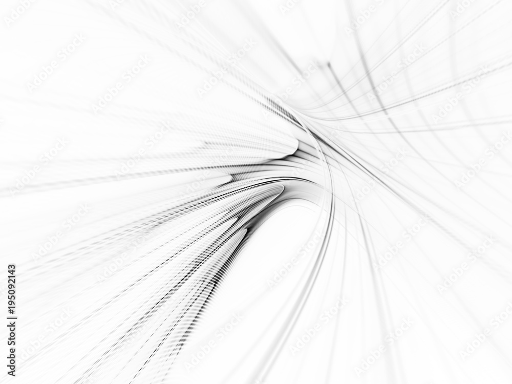 Poster abstract white and black background texture. dynamic lines and halftone effects pattern. detailed fr