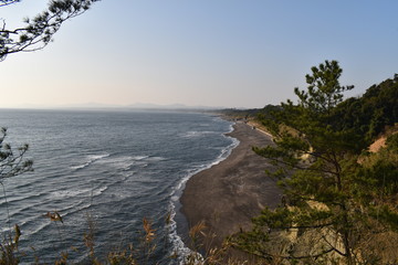 砂浜と海岸