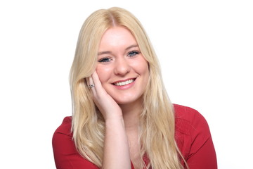 Naklejka premium Caucasian woman