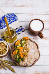 Oatmeal with fruit