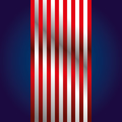 flag united states color stripes and blue background