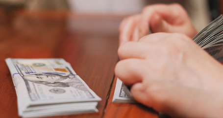 Counting number of US dollar