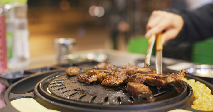 Traditional Korean barbecue