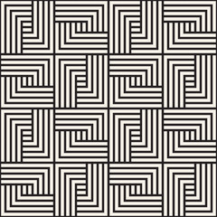 Vector seamless pattern. Modern stylish abstract texture. Repeating geometric..