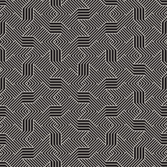 Vector seamless pattern. Modern stylish abstract texture. Repeating geometric..