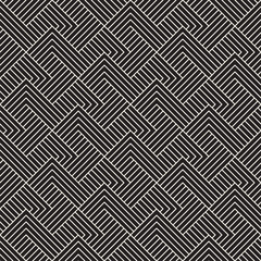 Vector seamless pattern. Modern stylish abstract texture. Repeating geometric