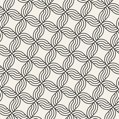 Vector seamless pattern. Modern stylish abstract texture. Repeating geometric