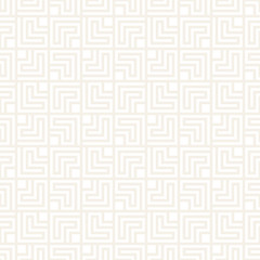 Vector seamless lattice pattern. Modern subtle texture with monochrome trellis. Repeating geometric grid. Simple design background...