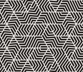 Vector seamless pattern. Modern stylish abstract texture. Repeating geometric tiles