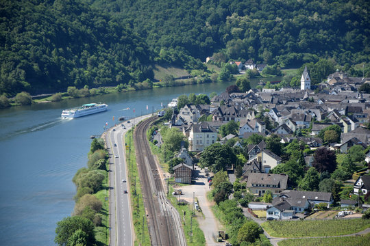 Mosel bei Winningen