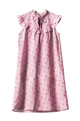 Pink nightdress isolated