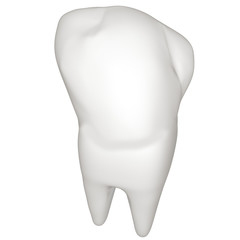 Tooth. 3d illustration