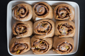Apfel Zimt Schnecken