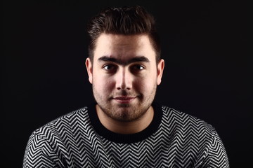 Obraz premium Caucasian man