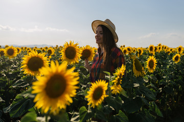 Walking through the countryside feeling wistful