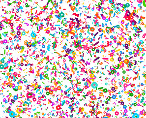 Abstract geometric pattern. Background with colored shapes. Mosaic graphic design. Vivid backdrop for Banners, Posters, Flyers. Vector