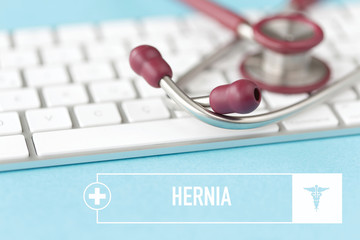 HEALTHCARE AND MEDICAL CONCEPT: HERNIA