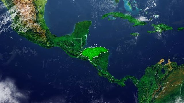 HONDURAS MAP