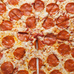 Pepperoni Pizza background