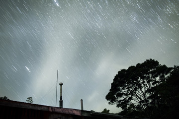 Night Long exposure at Great Barrier Island