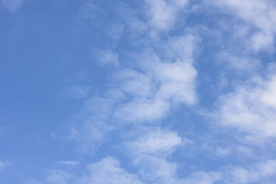 blue sky with cloud