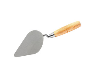 Trowel on isolated white background