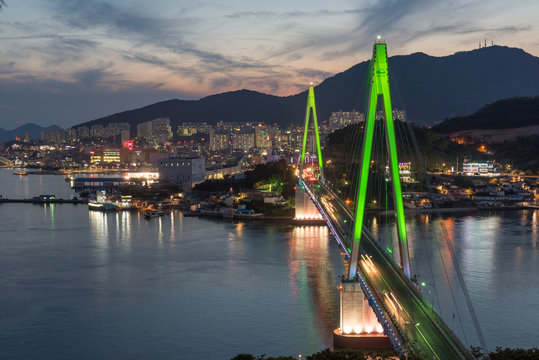 Dolsandaegyo Br&uuml;cke (돌산대교)